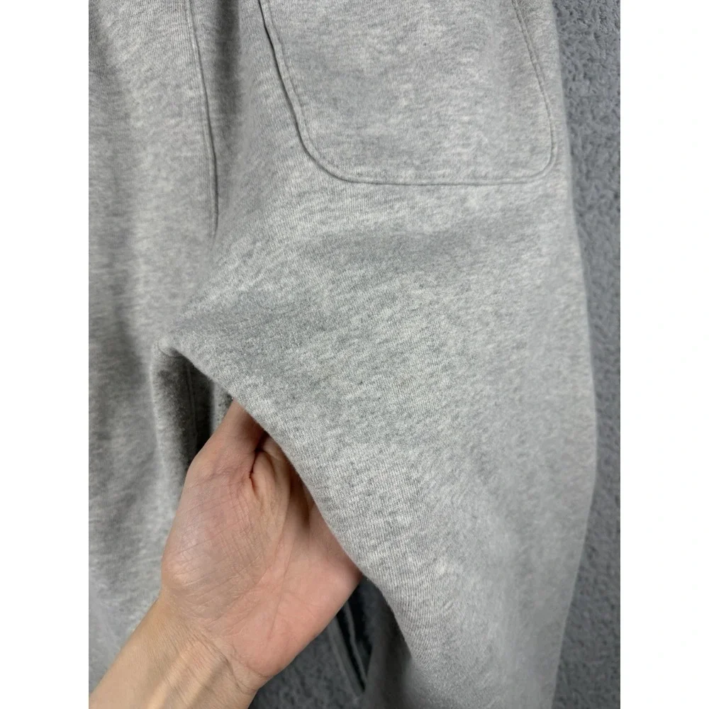 Essentials Fear of God Men's Gray Fleece Cotton Jogger Sweatpants Size M